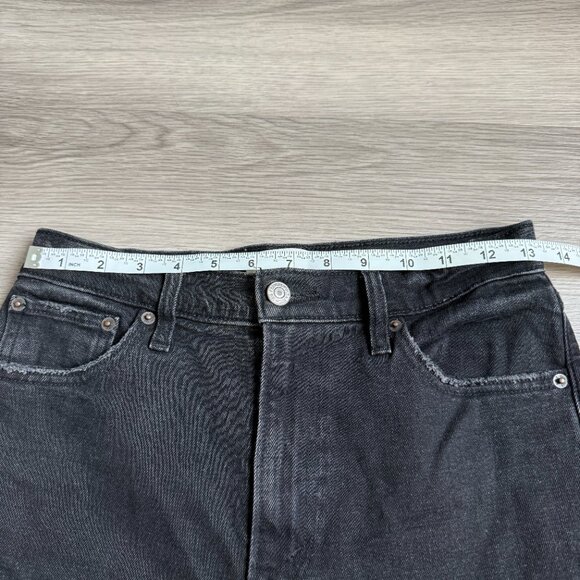 Abercrombie & Fitch The Mom High Rise Ripped Jeans Size 25 - Picture 6 of 9